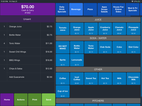 IsleHelp POS app screenshot 2
