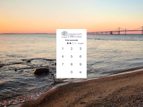 PGCFCU iPad screenshot 1 - Finance app