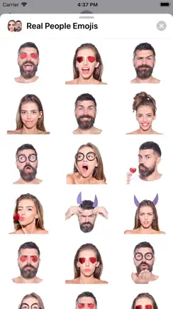 Real People Emojis iPhone image 2