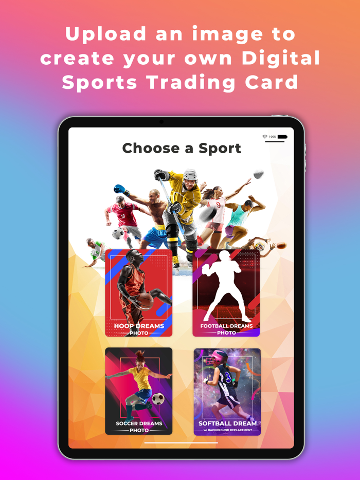 Digital Sports Card