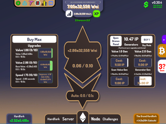 Screenshot #4 pour CryptoClickers: Idle Game
