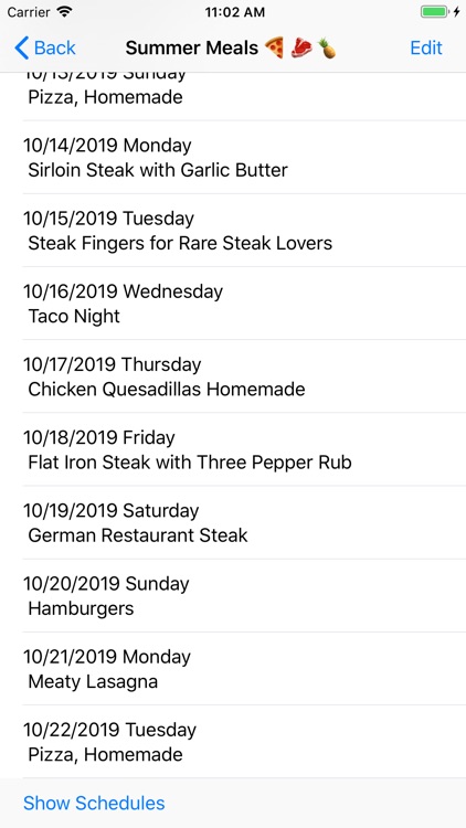 Dinnertime Planner screenshot-7