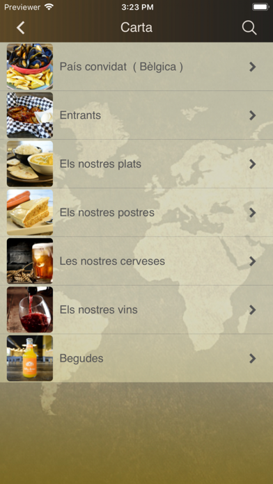 Eat the World Restaurant Screenshot 2 - AppWisp.com Eat the World Restaurant Screenshot 2 - AppWisp.com