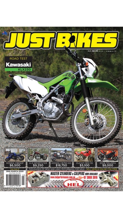 Just Bikes Magazine Screenshot