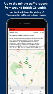 british columbia roads iphone screenshot 1