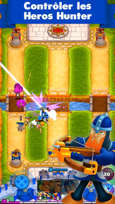 Screenshot #2 pour Hunters War: MOBA Royale