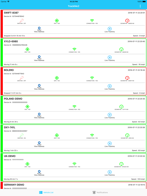 Screenshot #5 pour Trackme2