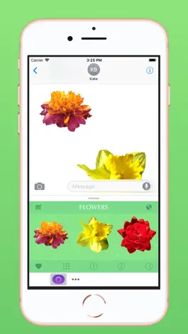 Game screenshot Flowers Stickers for Messages hack