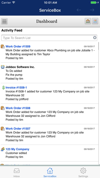 ServiceBox Mobile screenshot-4