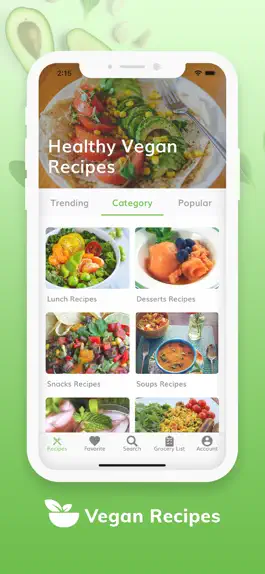 Game screenshot Vegan Recipes - Plant Based apk