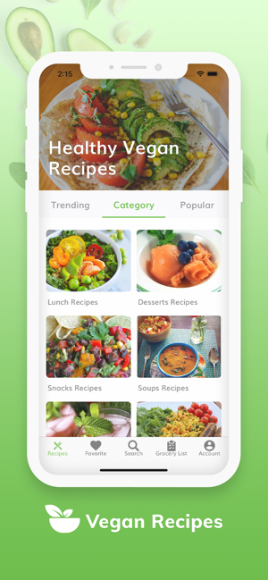 ‎Vegan Recipes - Plant Based Screenshot