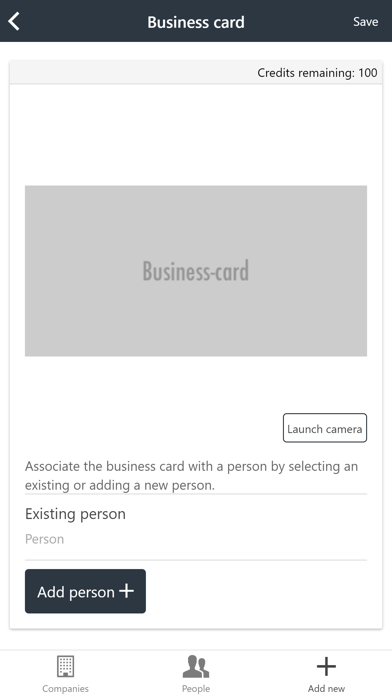 Captec CRM Screenshot