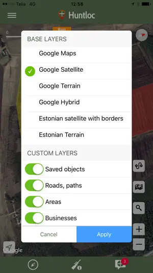 Huntloc - hunting app screenshot 4