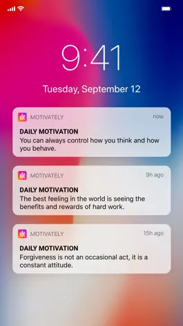 Game screenshot Motivately - Daily Motivation apk