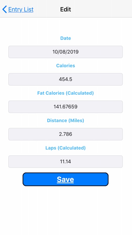 Treadmill Logger screenshot-3