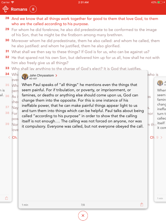 Screenshot #4 pour Catena: Bible & Commentaries