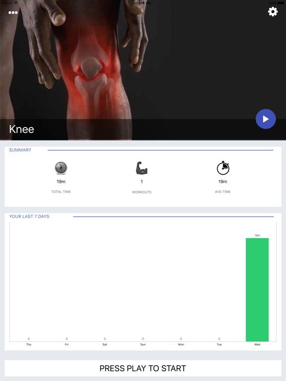 Screenshot #4 pour 11 min Knee Pain Relief
