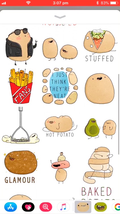 Potato Sticker Pack