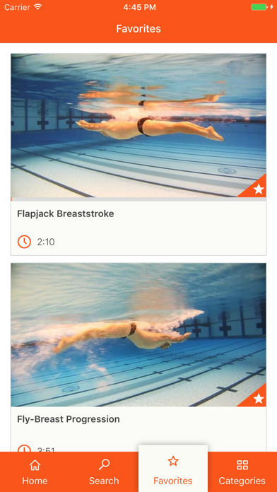 Swim Videos by Fitter & Faster Screenshot