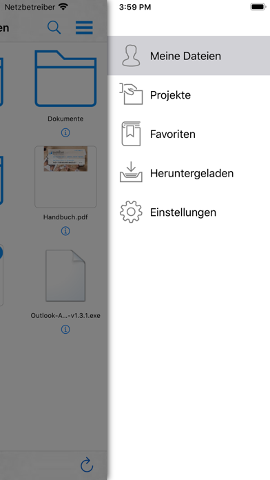 Business Filemanager Screenshot