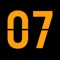 Digital clock with page turning