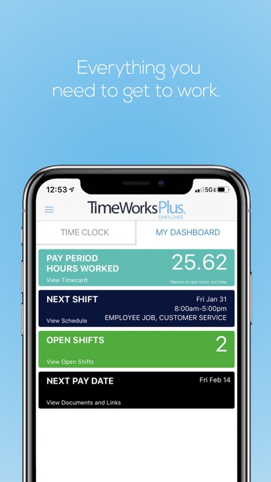 TimeWorksPlus Employee screenshot 2
