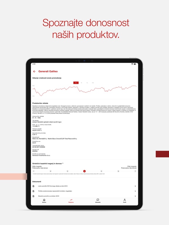 Screenshot #5 pour Generali Investments Slovenija