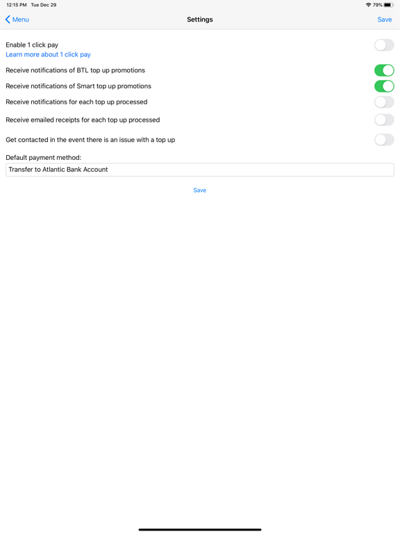 eCredit Belize iPad screenshot 6 - Productivity app
