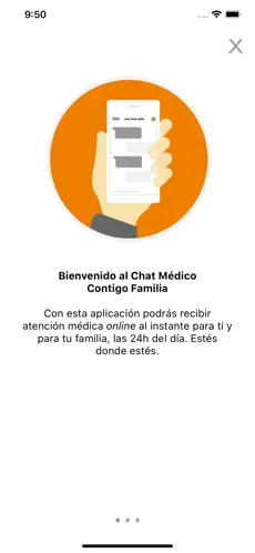 Screenshot 2 Chat médico Contigo iphone