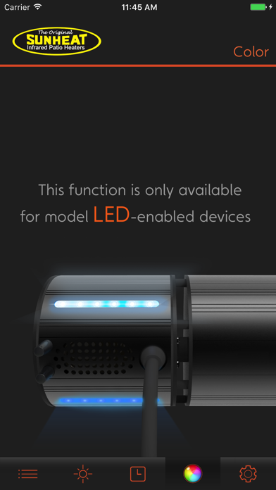 SUNHEAT & BEAT Patio Heater Screenshot