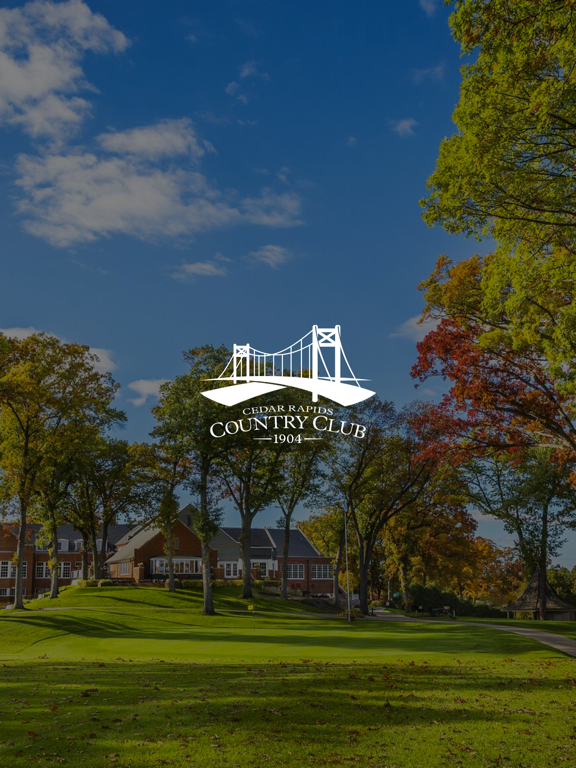 Cedar Rapids Country Club iPad screenshot 1 - Lifestyle app
