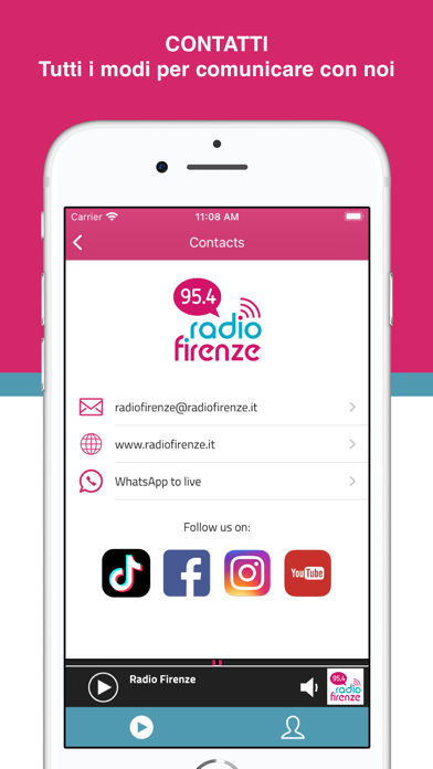 Radio Firenze 95.4 Screenshot