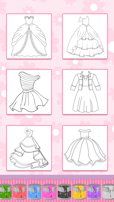 Dress up Coloring Book 2+ Screenshot