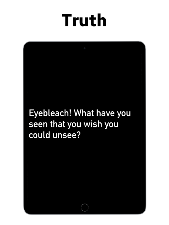 truth or dare 2 iPad screenshot 5 - Games app