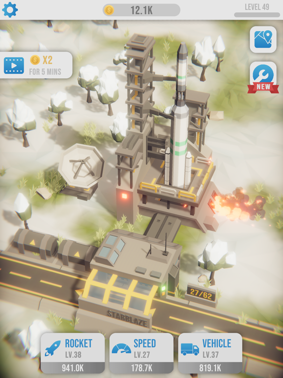 Screenshot #6 pour Idle Rocket Launch