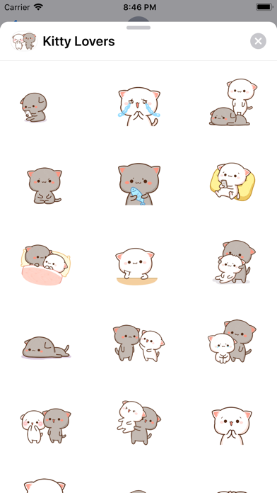 Kitty Lovers - Cat Stickers screenshot 2