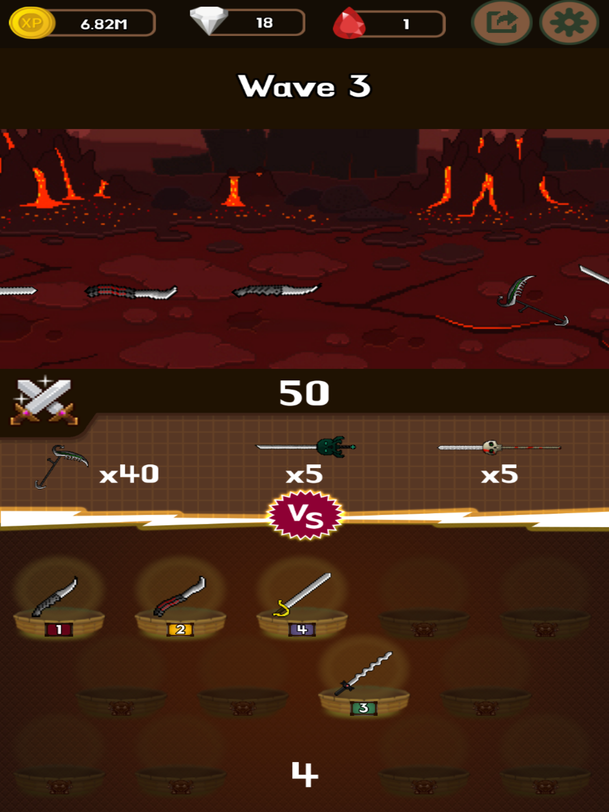 WeaponWar : Idle Merge Weapon screenshot 12