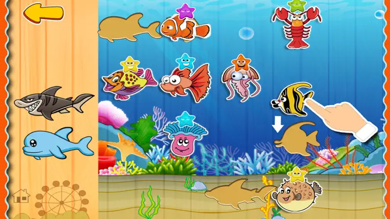 Toddler's Zoo Animals Puzzle screenshot 3 of 5