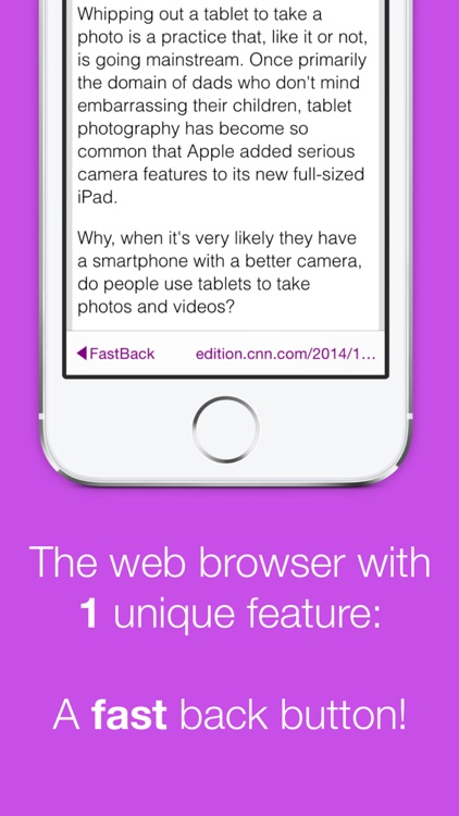 FastBack - Smooth Web Browser