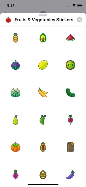Fruits & Vegetables Stickers(圖3)-速報App