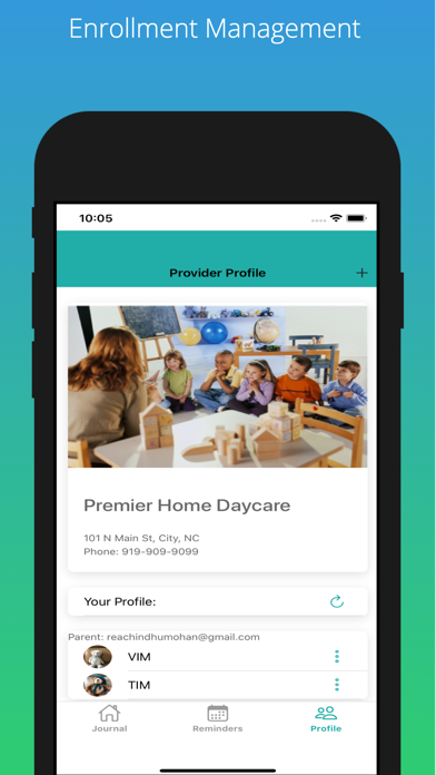 MyDayCare Screenshot