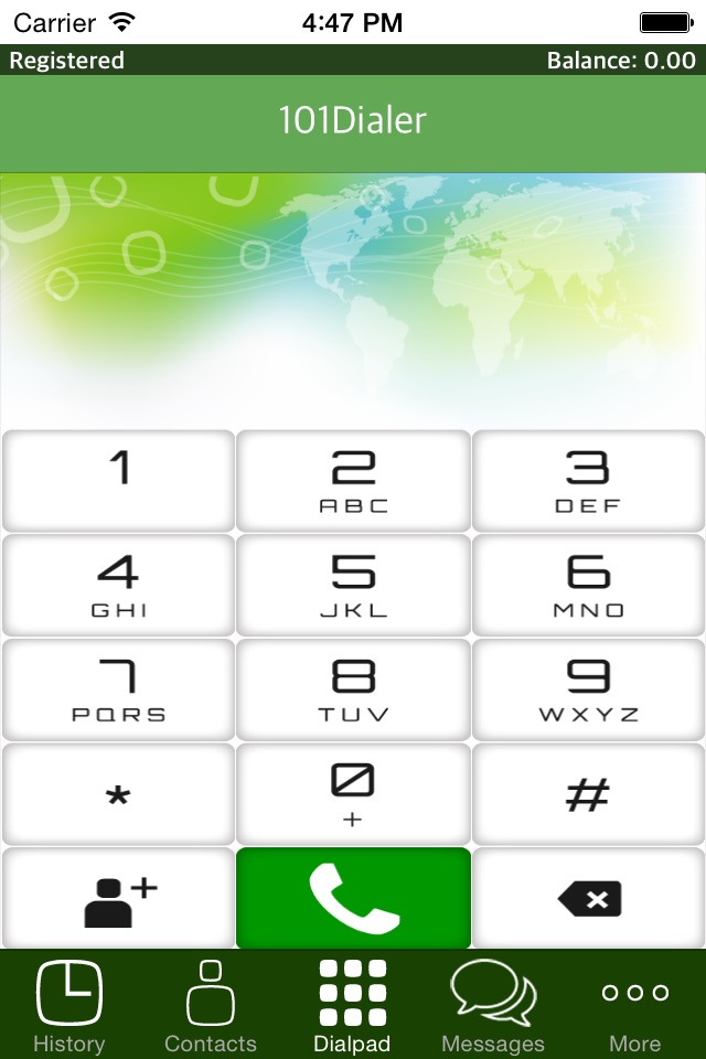 101Dialer screenshot 2