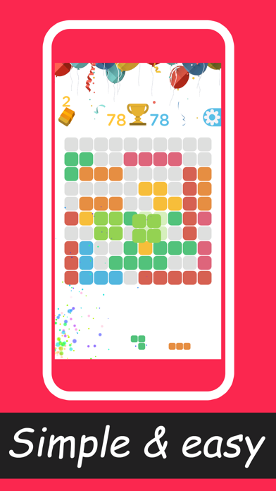 Checker1010+puzzle game Screenshot
