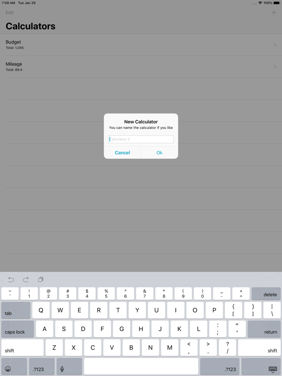 Total Calculator + iPad screenshot 6 - Utilities app