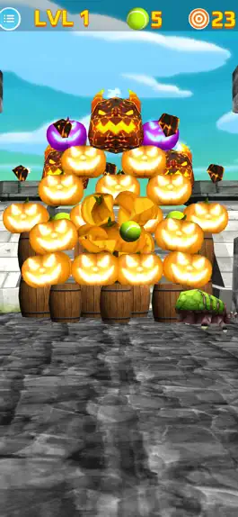 Game screenshot Ball Tossing Pumpkin vs Tennis apk