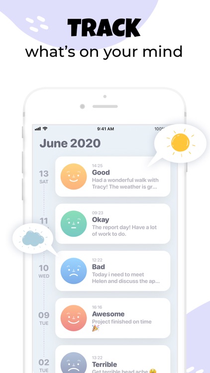 Moodnotes - Mood Tracker screenshot-3