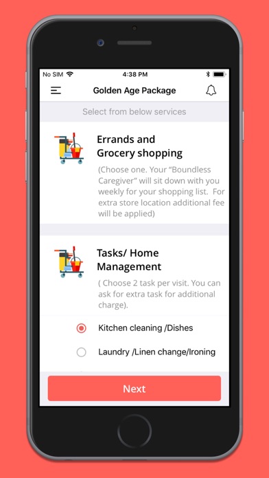 Boundless Care Givers Screenshot
