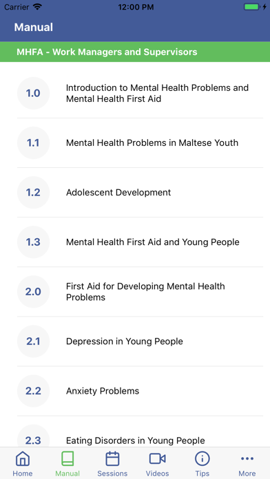 MHFA Youth Screenshot