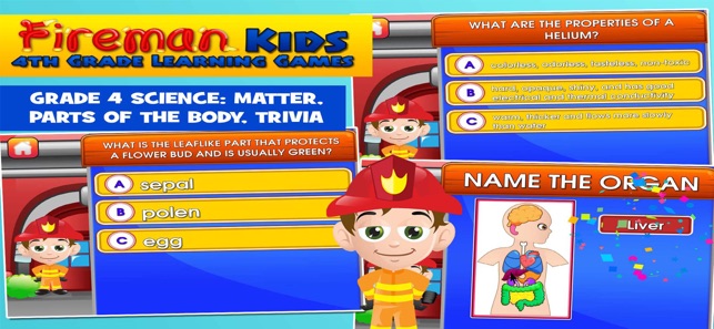 Fireman Kids 4th Grade Games(圖4)-速報App