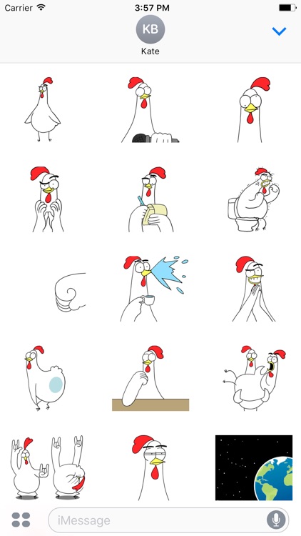 Chicken Bro 8 Sticker Pack